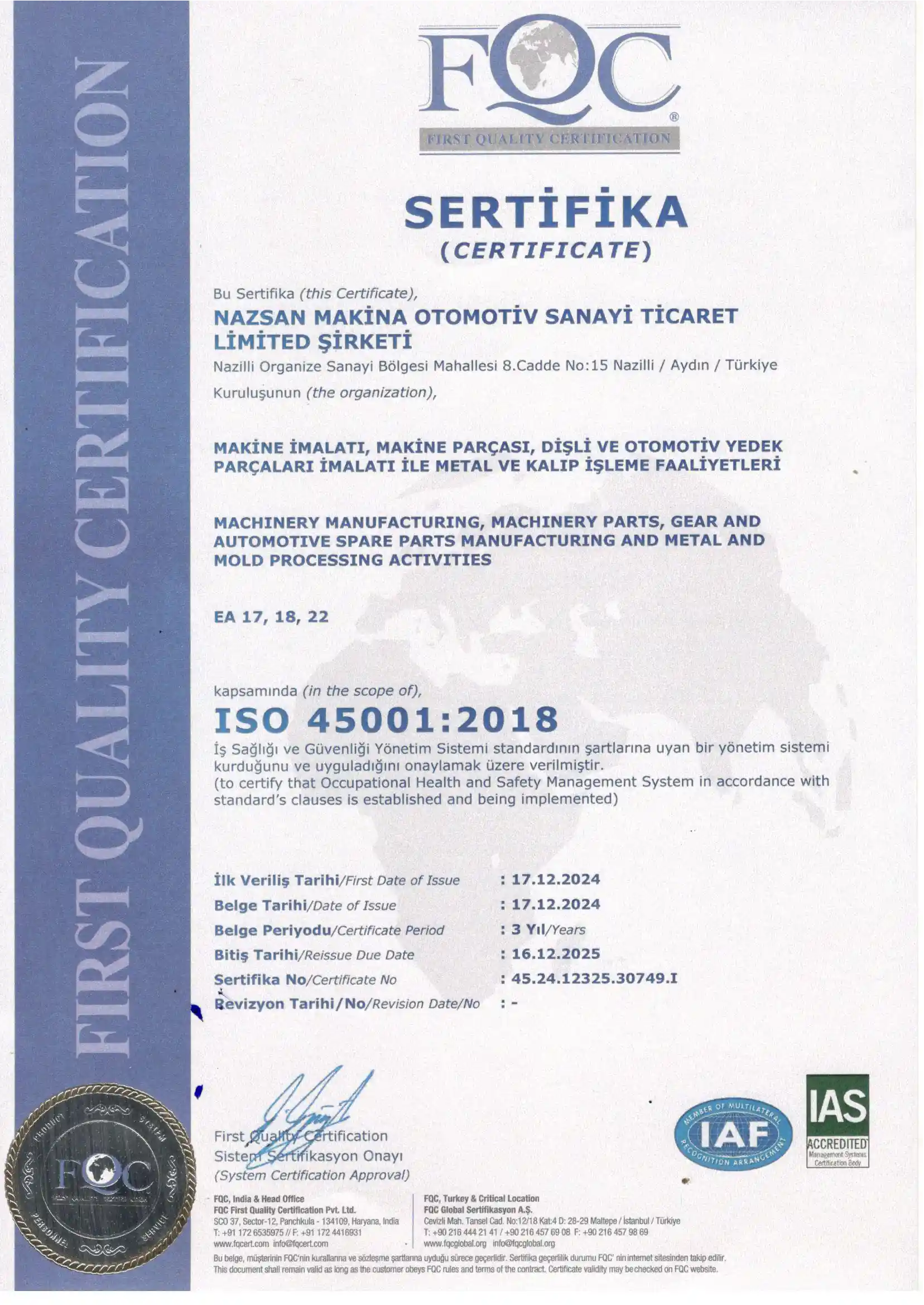 ISO 45001