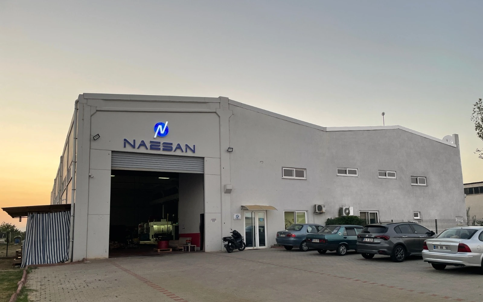 Nazsan Makina üretim hattı